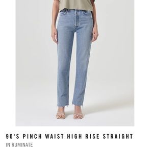 AGOLDE 90s Pinch Waist Jeans in Ruminate